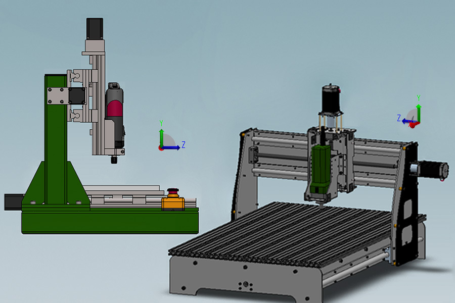 3-Axis machining equipment